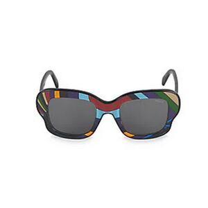 Pucci 51MM Butterfly Sunglasses multicolored